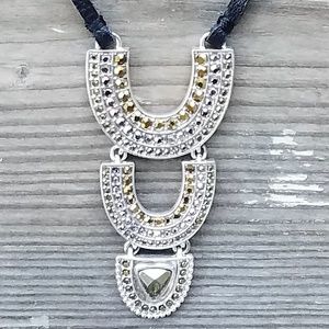 Lucky Brand Jewelry - NWT Lucky Brand Tribal Pave Pendant Necklace Lucky Brand Jewelry - NWT Lucky Brand Tribal Pave Pendant Necklace